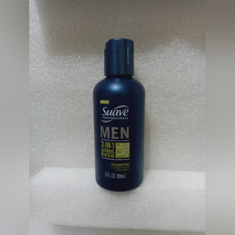 Men 3-in-1 Citrus Rush Shampoo, Conditioner + Bodywash
